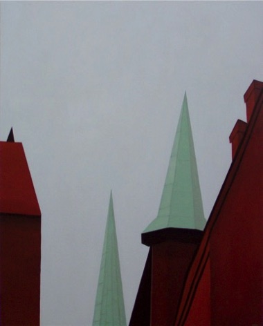 Lübeck II, 2006, Oil on canvas, 
30" x 24"