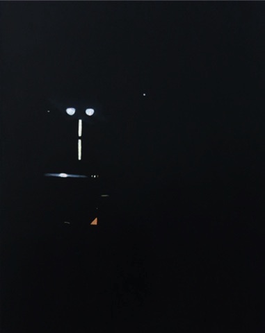 Solitary Night Reflections V, 2014
Oil on panel, 14" x 11"