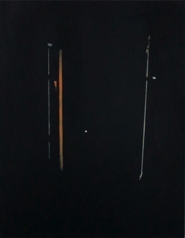 Solitary Night Reflections VII, 2014
Oil on panel, 14" x 11"